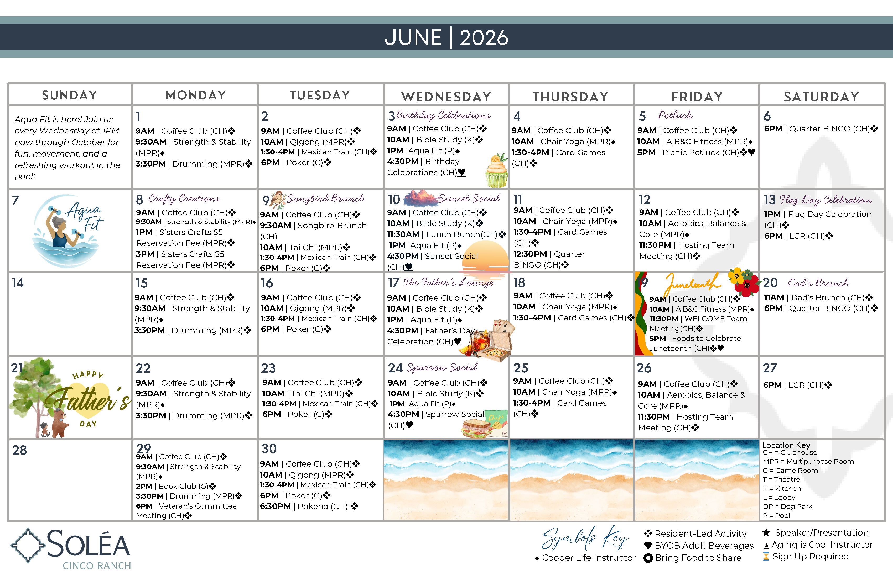 Resident Calendar