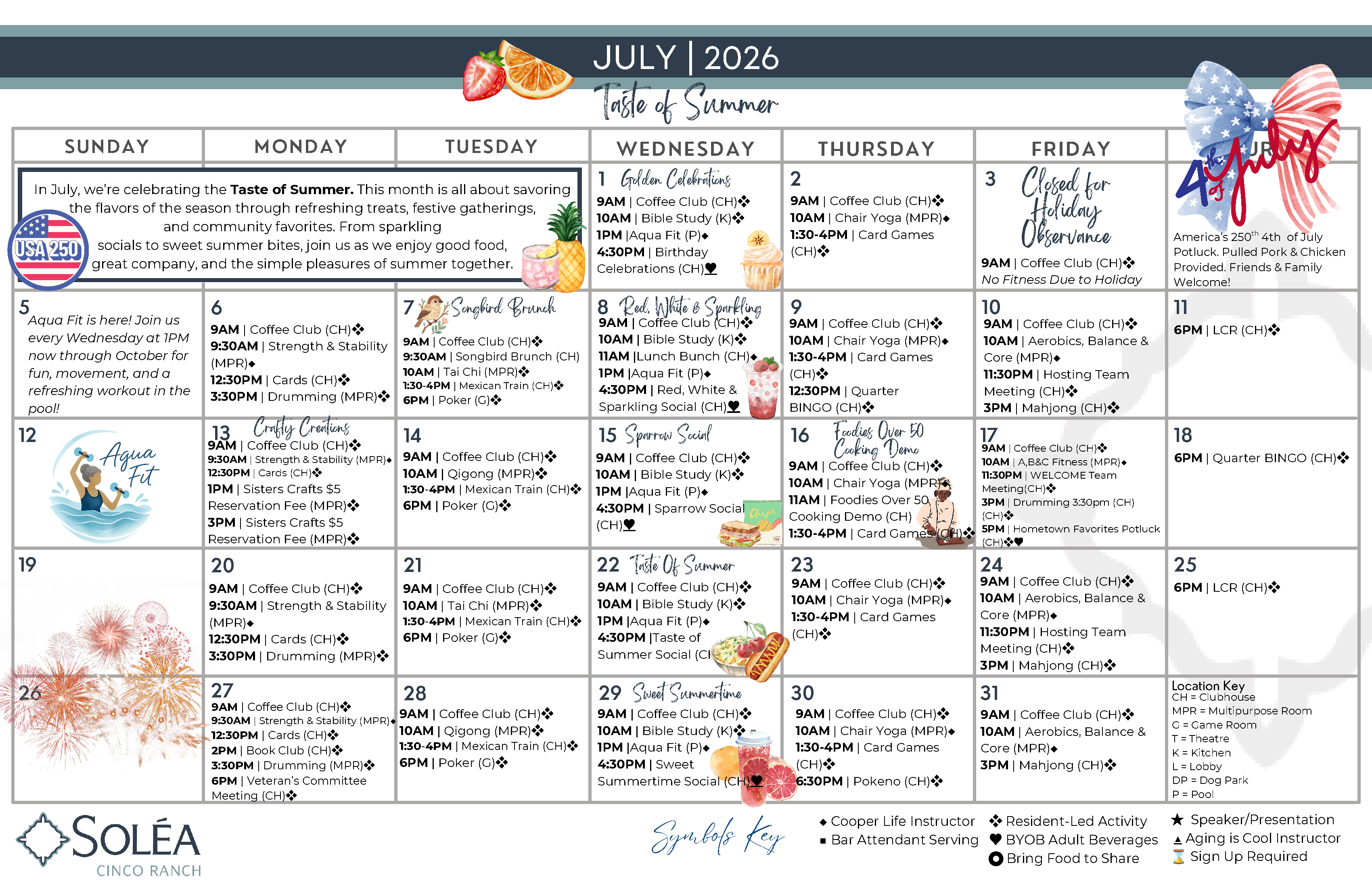 Resident Calendar