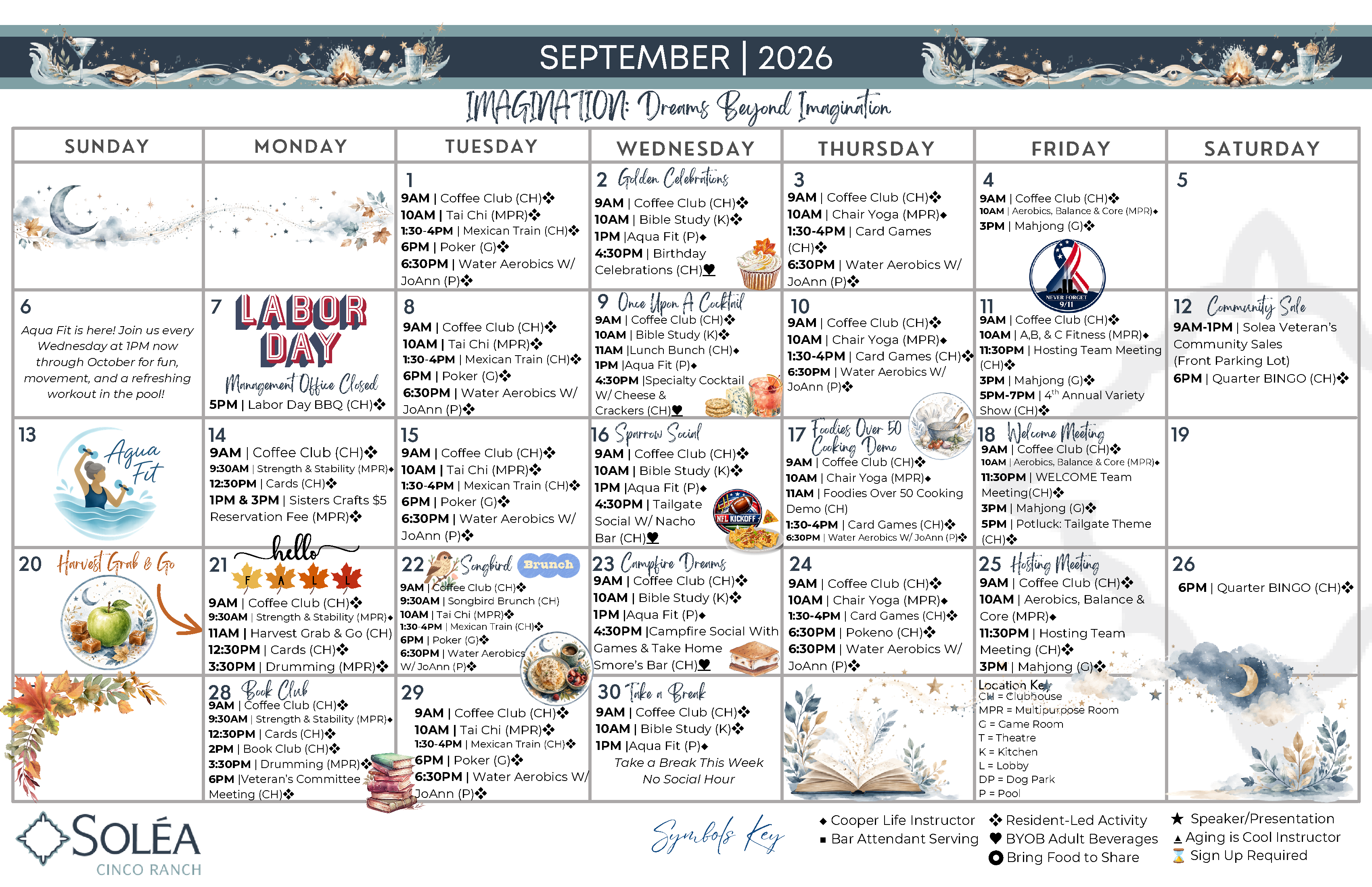 Resident Calendar Resident Calendar